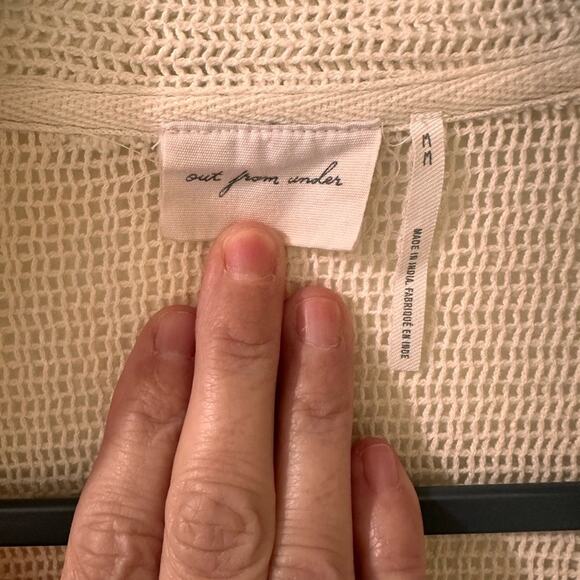 Out From Under UO Sienna Mesh Popover Sweatshirt, NWOT, size M - Picture 3 of 7